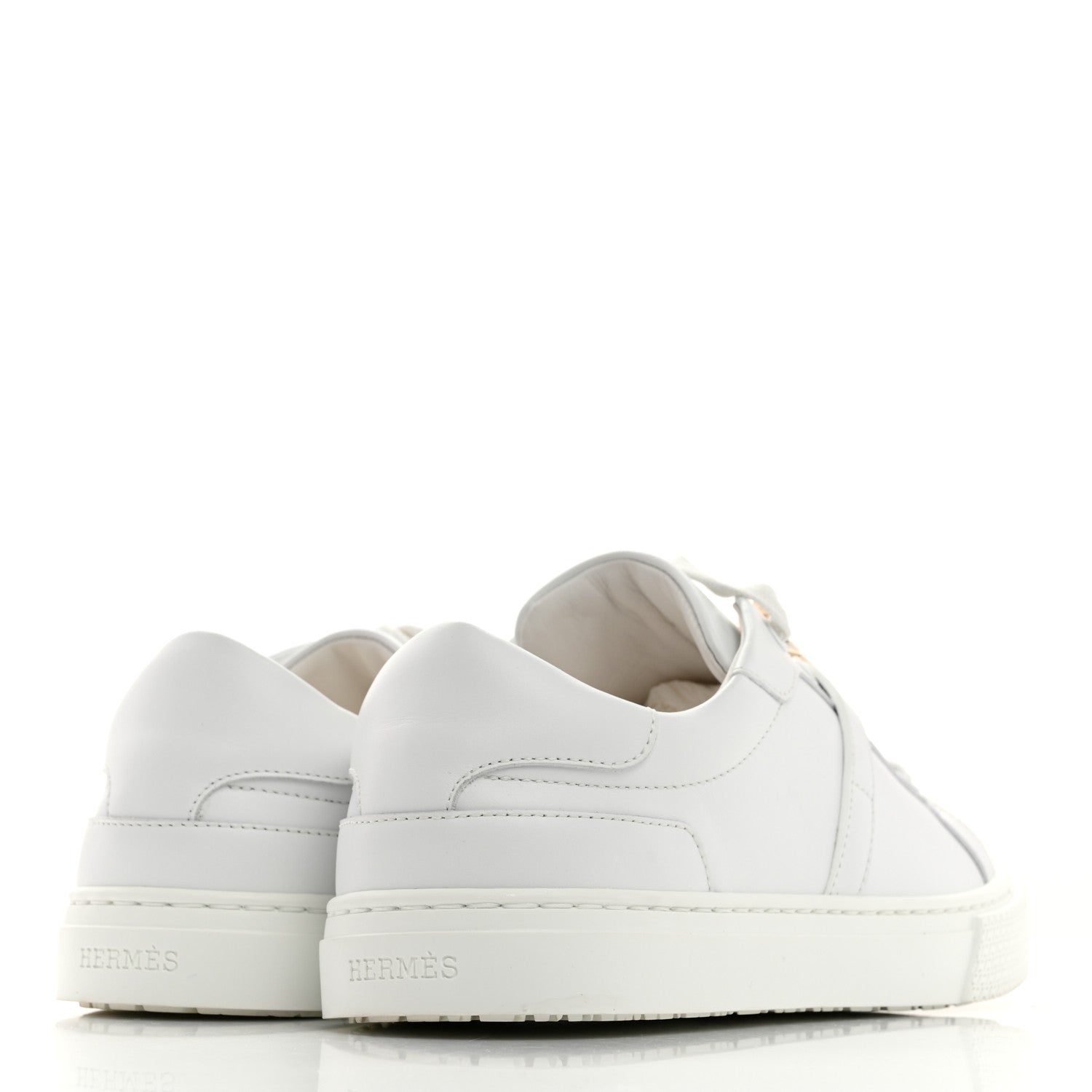 Hermes Calfskin Day Sneakers 36 White 4 of 8