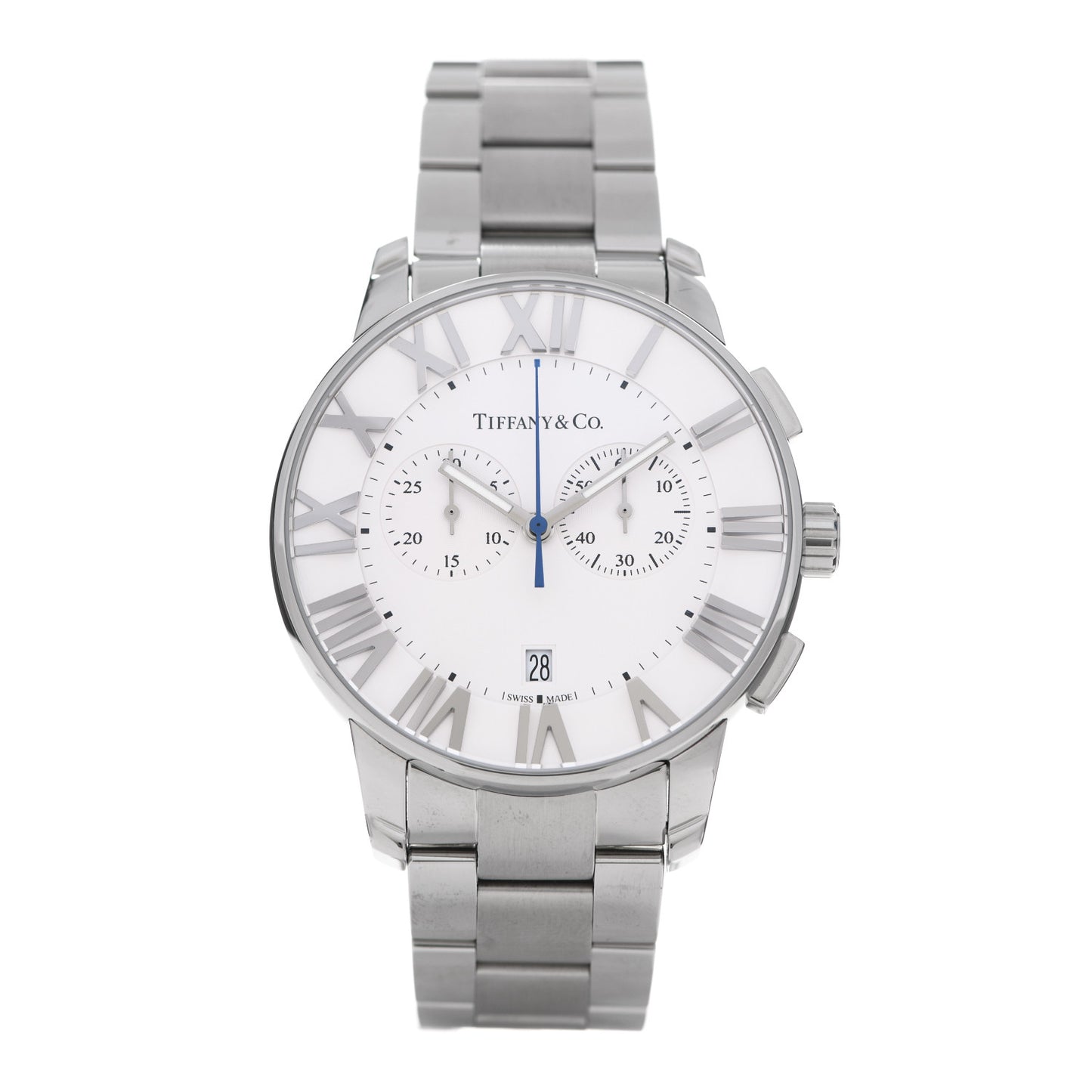 Stainless Steel 42mm Atlas Chronograph Quartz Watch