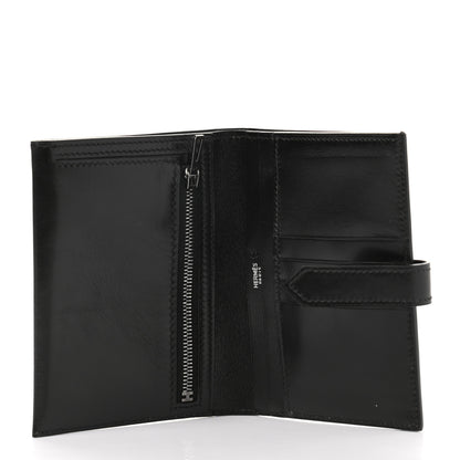 Hermes Box Bearn Compact Wallet Black 5 of 7