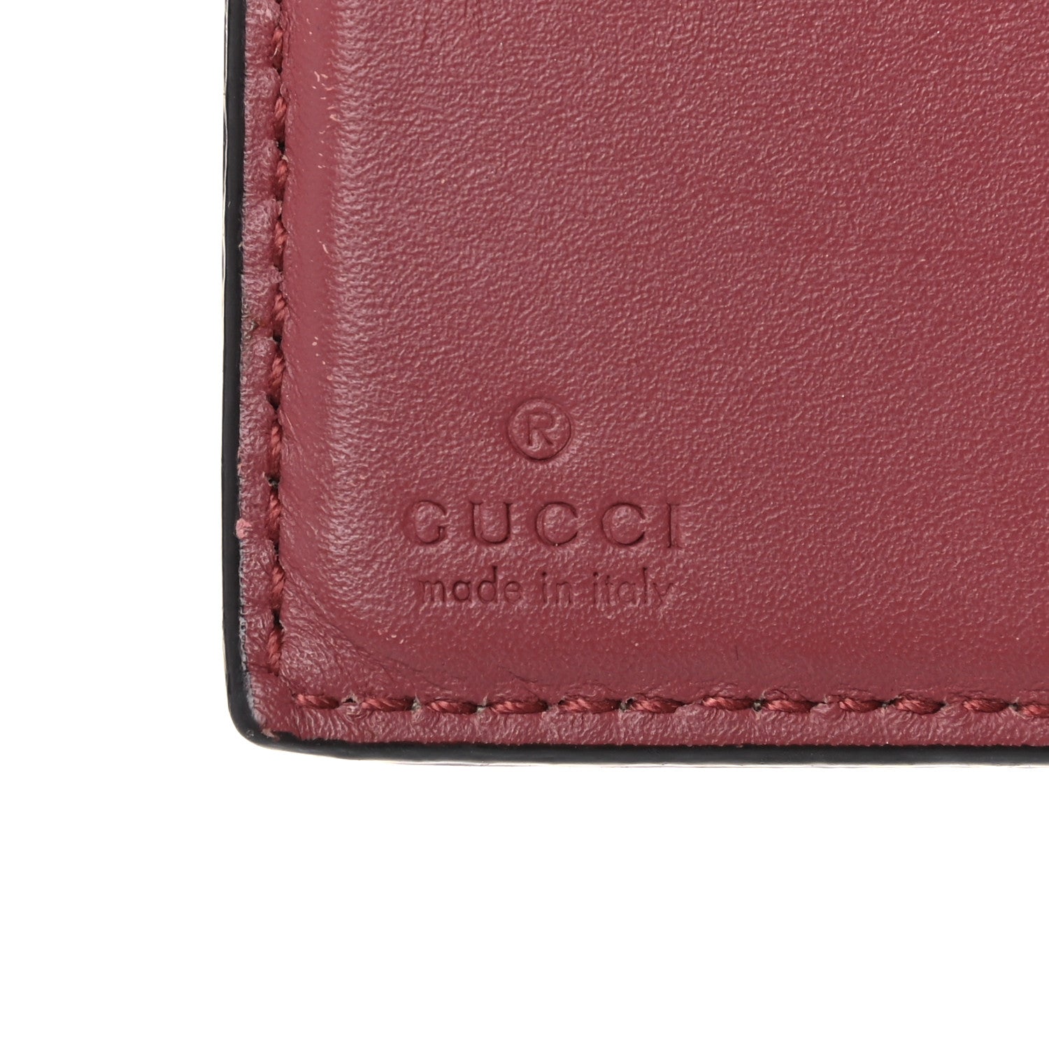 Gucci GG Supreme Monogram Blooms French Flap Wallet Beige Multicolor Dry Rose 6 of 14