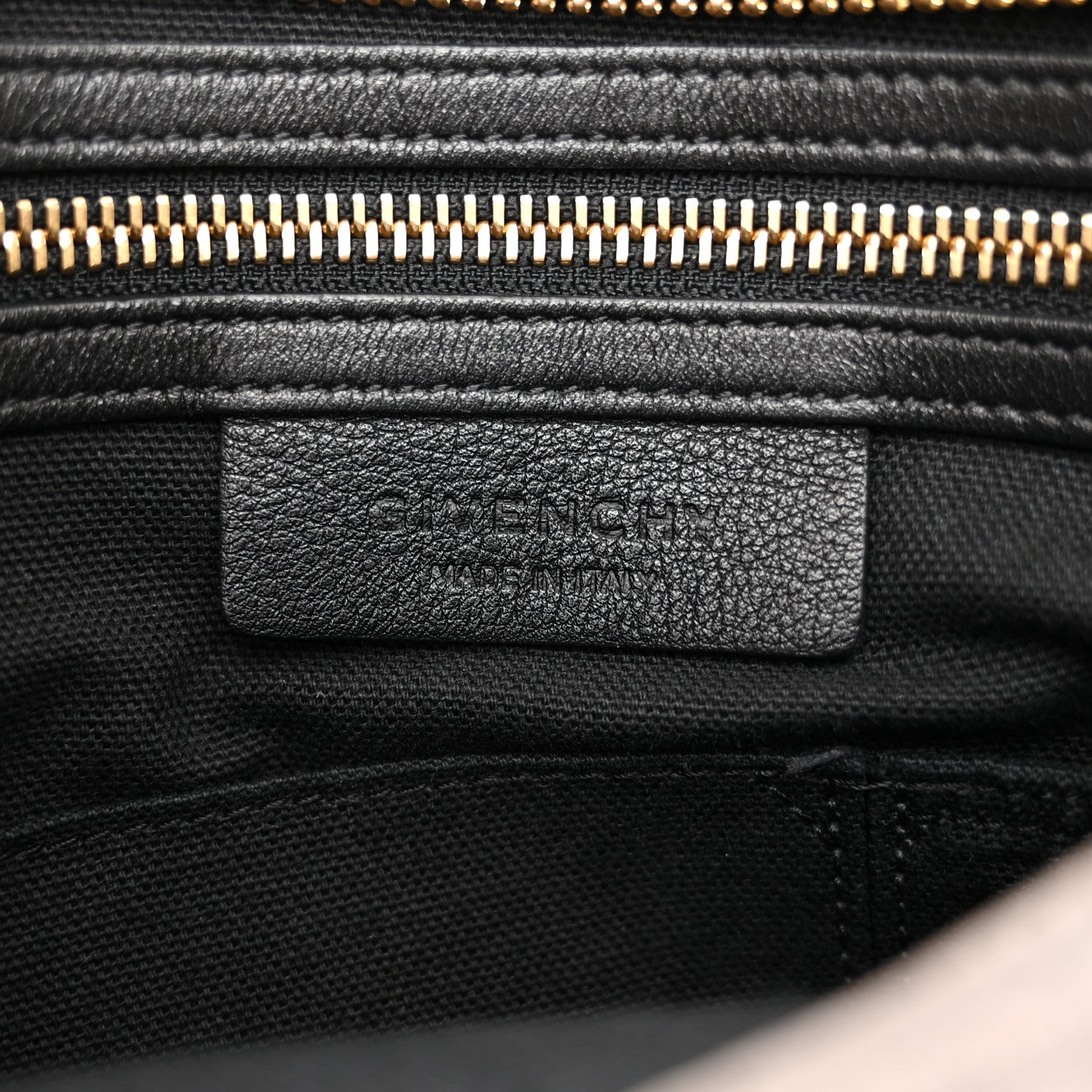 Givenchy Nubuck Crocodile Embossed Medium Pandora Dark Grey 7 of 12