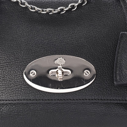 Mulberry Glossy Goatskin Small Lily Flap Black 10 of 10