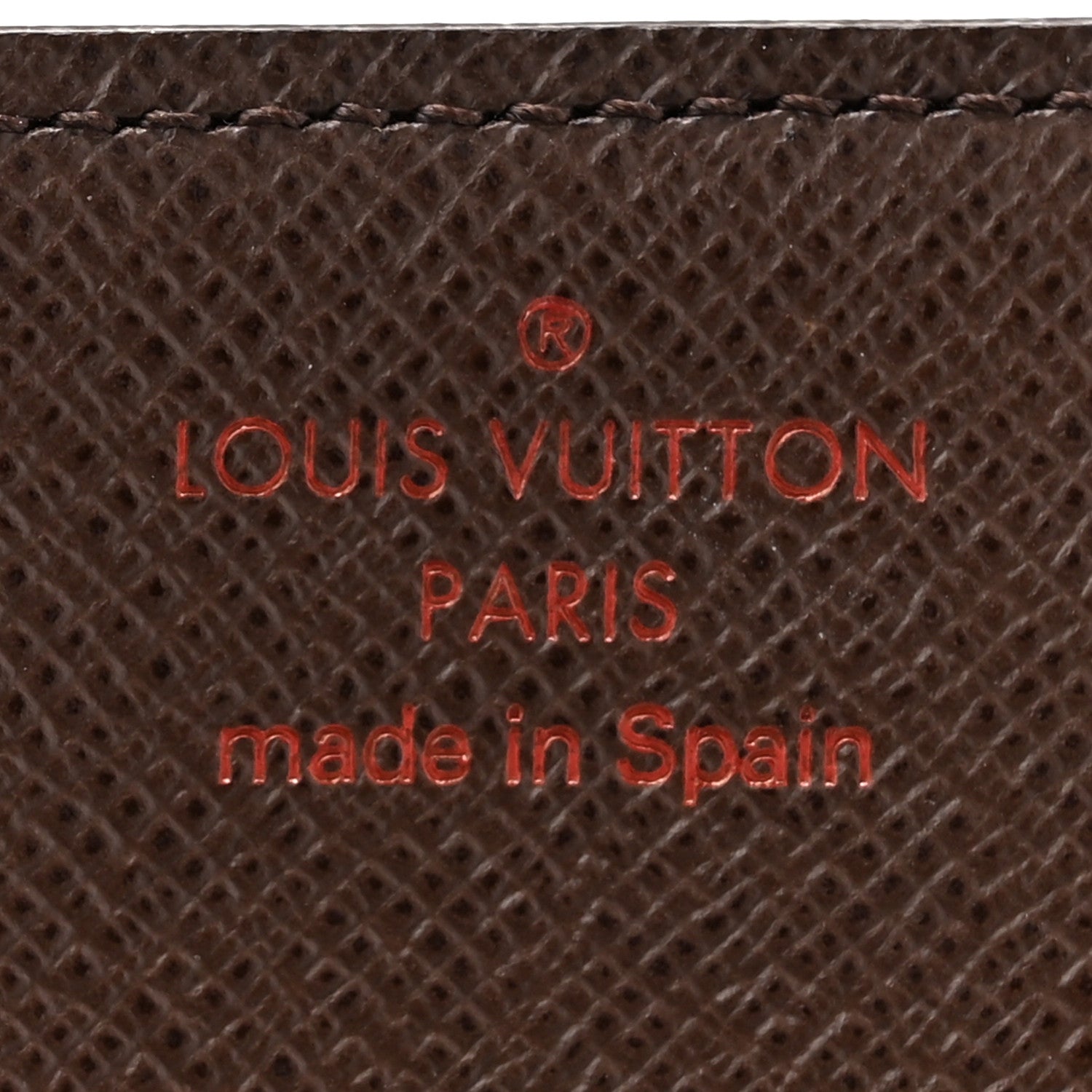 Louis Vuitton Damier Ebene Business Card Holder 6 of 8
