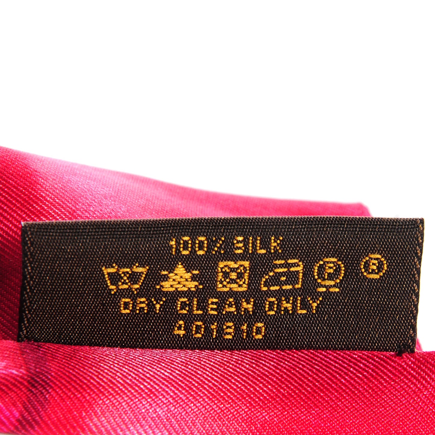 Silk Monogram Ikat Summer Bandeau Rose Indien