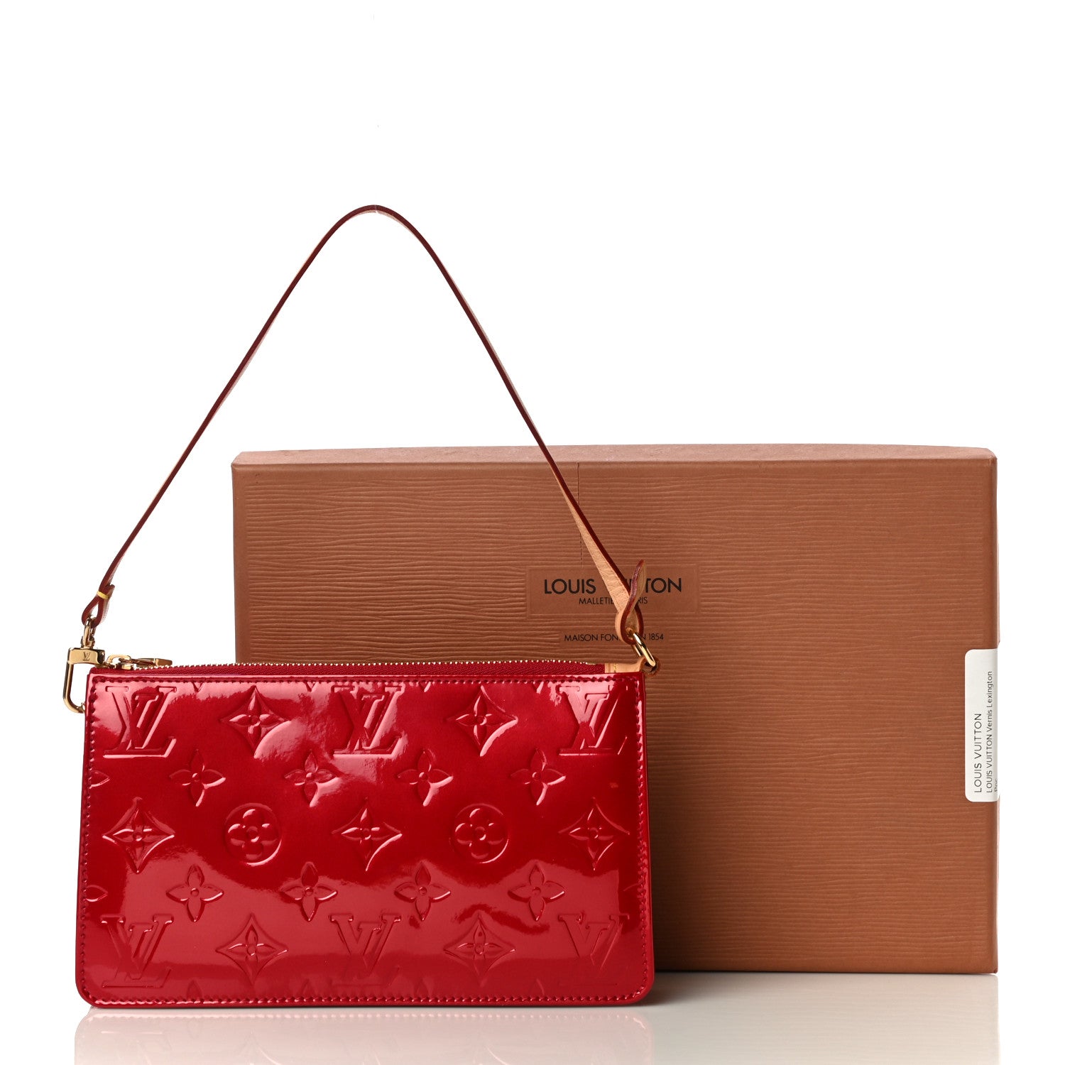 Louis Vuitton Vernis Lexington Pochette Rouge 9 of 9