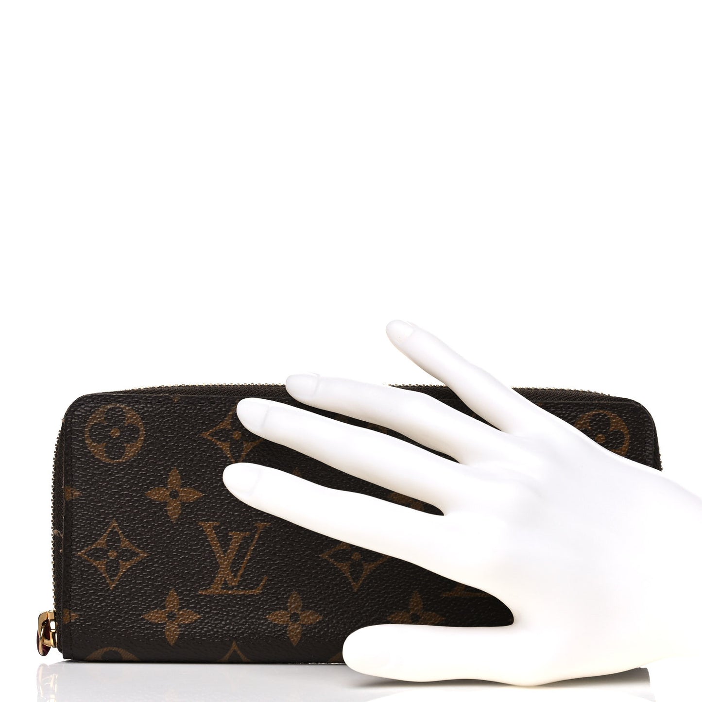 Monogram Clemence Wallet Fuchsia