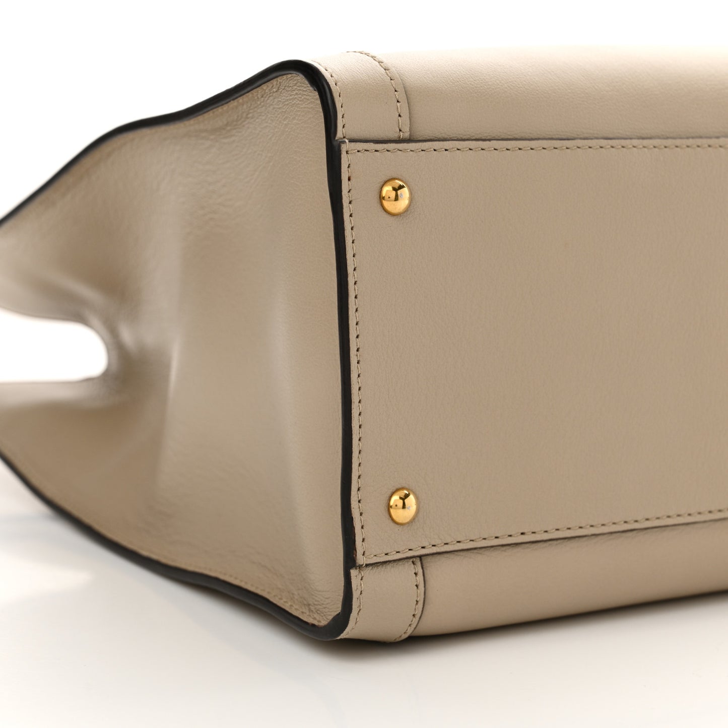 Wonka Grain Calfskin Medium Diana Tote Bag Oatmeal Vintage Green