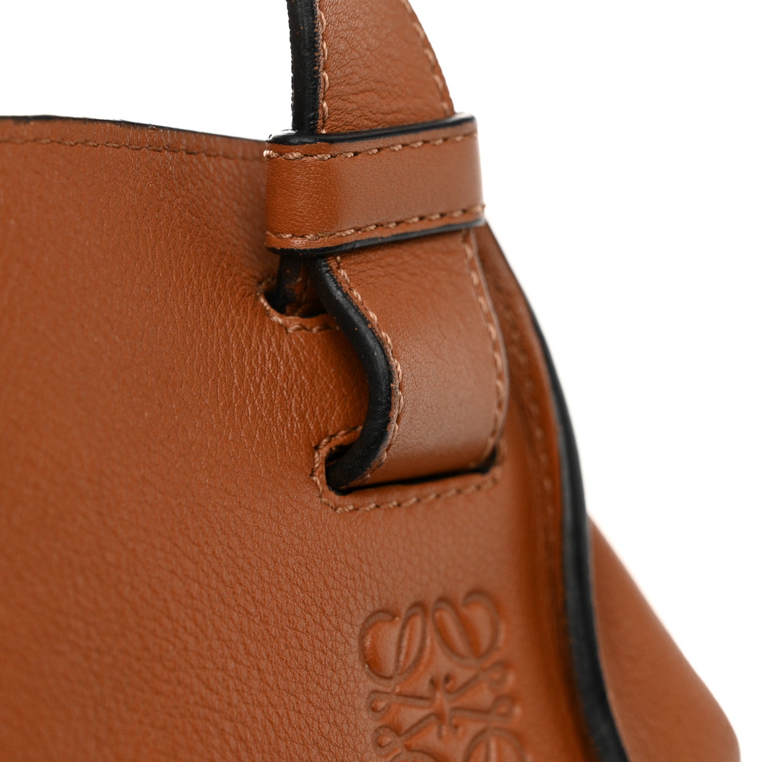 Loewe Calfskin Medium Hammock Shoulder Bag Tan 19 of 20