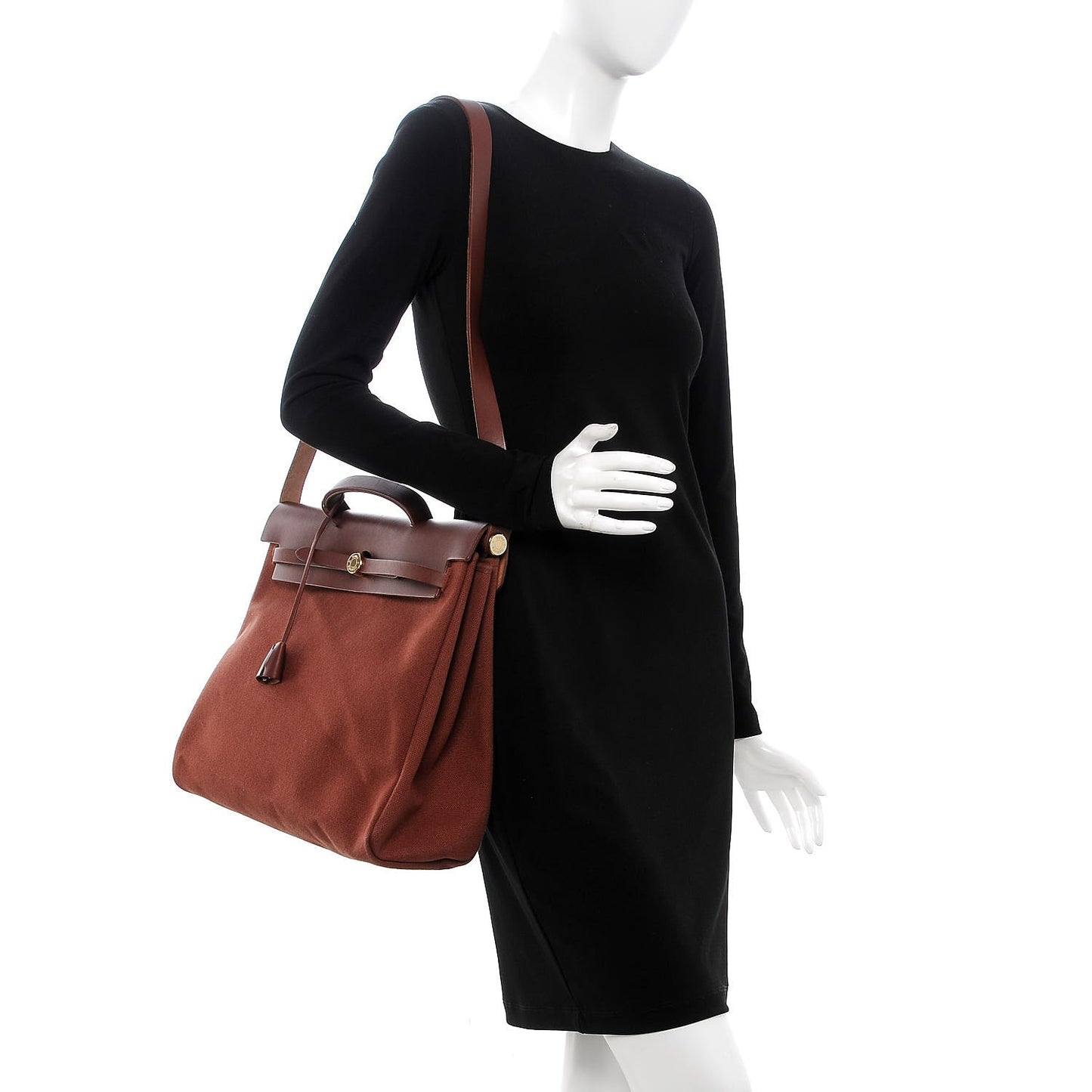 Toile Vache Calfskin Herbag 2 in 1 36 MM Natural