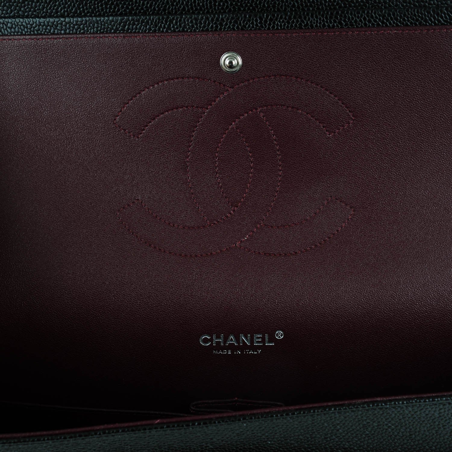 Chanel Caviar Quilted Maxi Double Flap Black 6 of 8