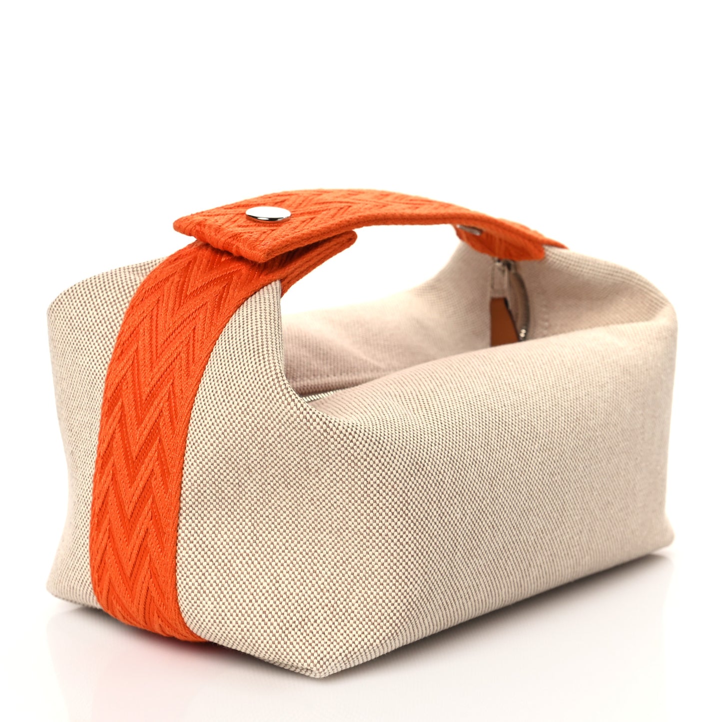 Canvas Small Bride-A-Brac Pouch Natural Orange