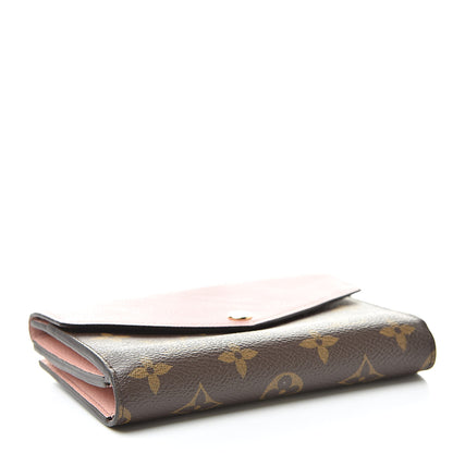 Louis Vuitton Monogram Pallas Compact Wallet Rose Poudre 4 of 7