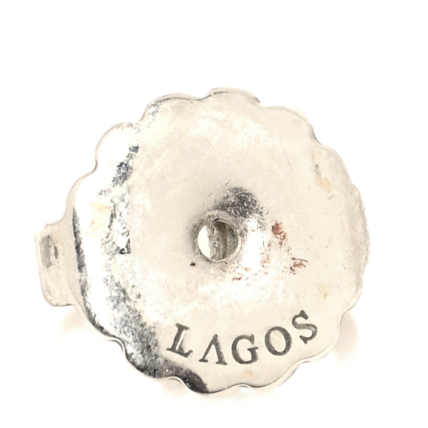 Chanel Crystal Sparkling Wheat CC Drop Earrings Silver 5 of 5