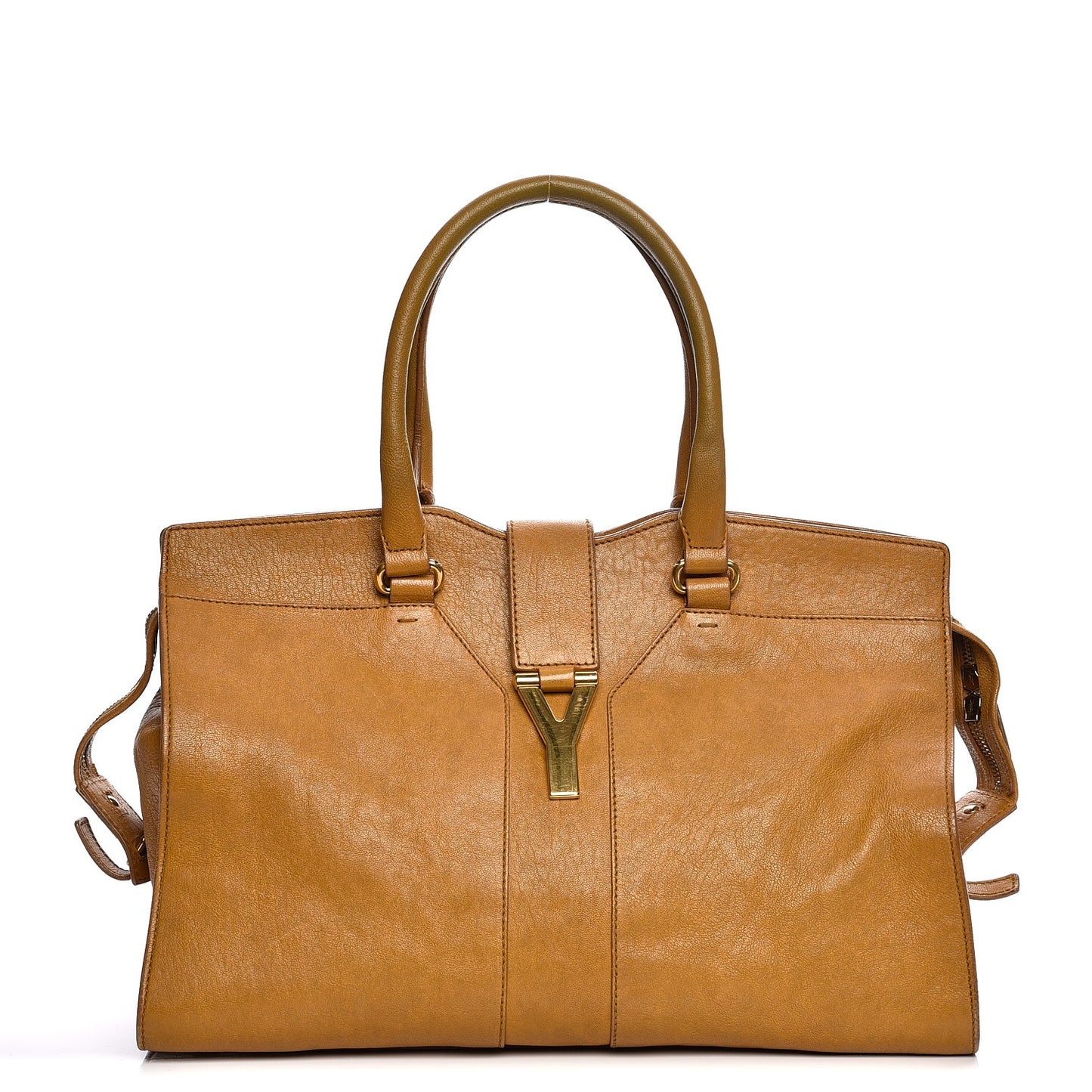 Sheepskin Medium Cabas ChYc Mustard