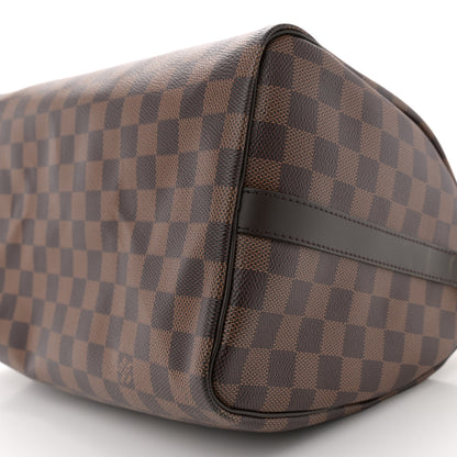 Louis Vuitton Damier Ebene Speedy Bandouliere 30 10 of 13