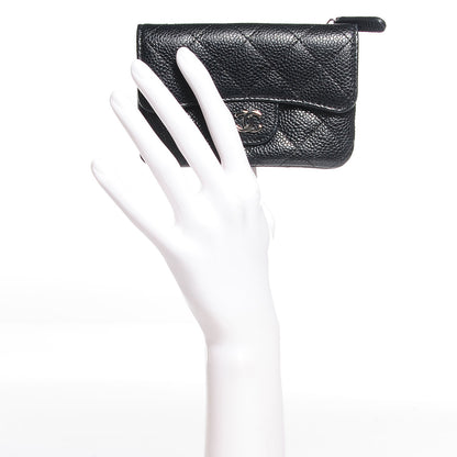 Chanel Caviar Quilted Coin Purse Black 2 of 9