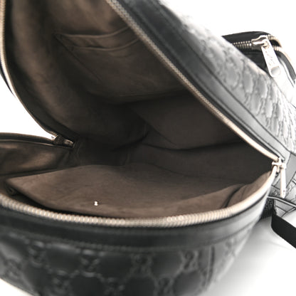 Gucci Guccissima Signature Day Backpack Black 5 of 10