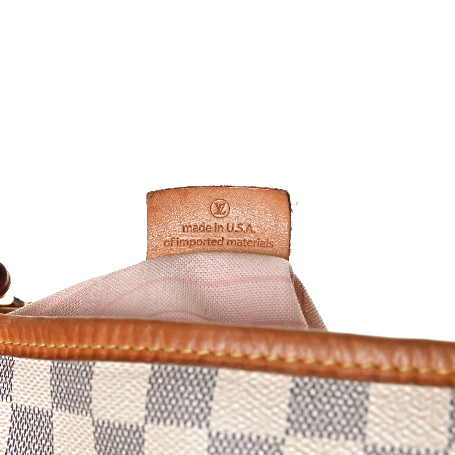 Louis Vuitton Damier Azur Delightful PM Rose Ballerine 7 of 17