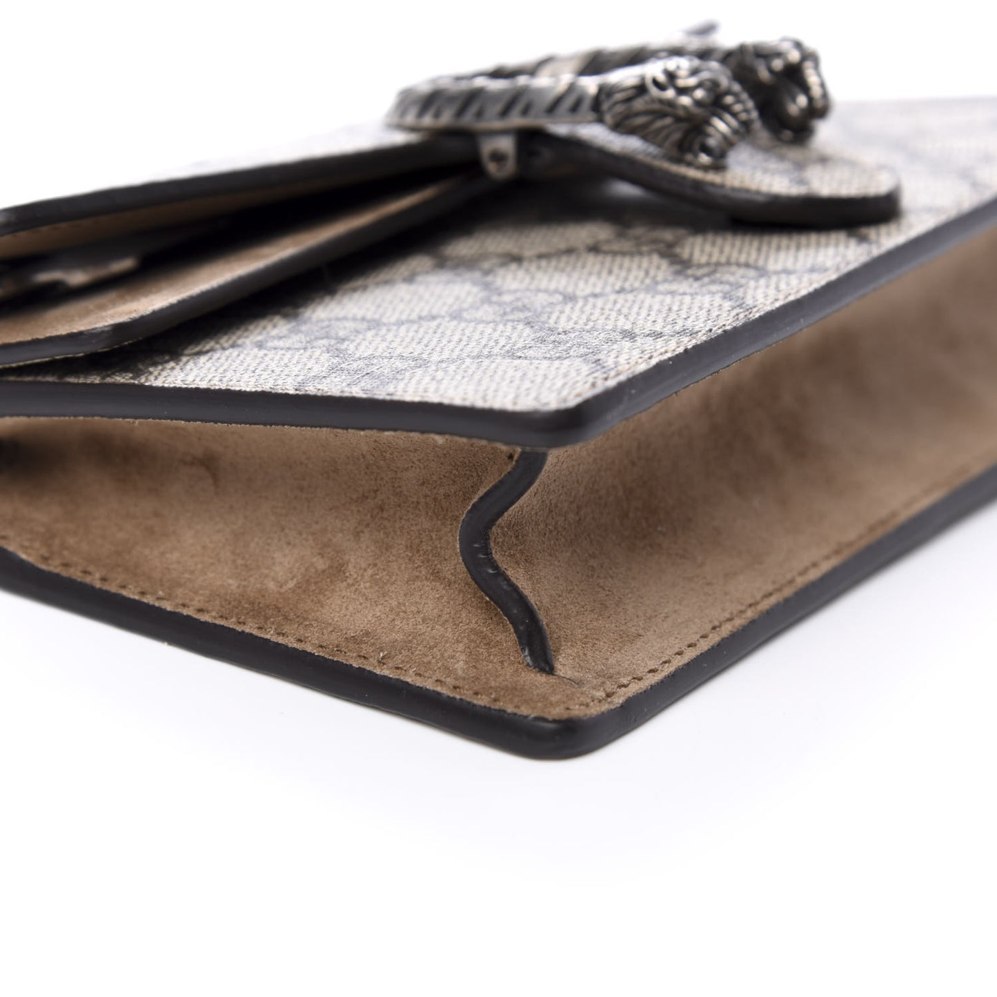 GG Supreme Monogram Super Mini Dionysus Shoulder Bag Taupe