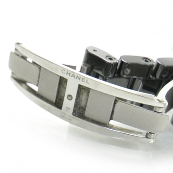 High Tech Ceramic Quartz J12 Sport Watch Black
