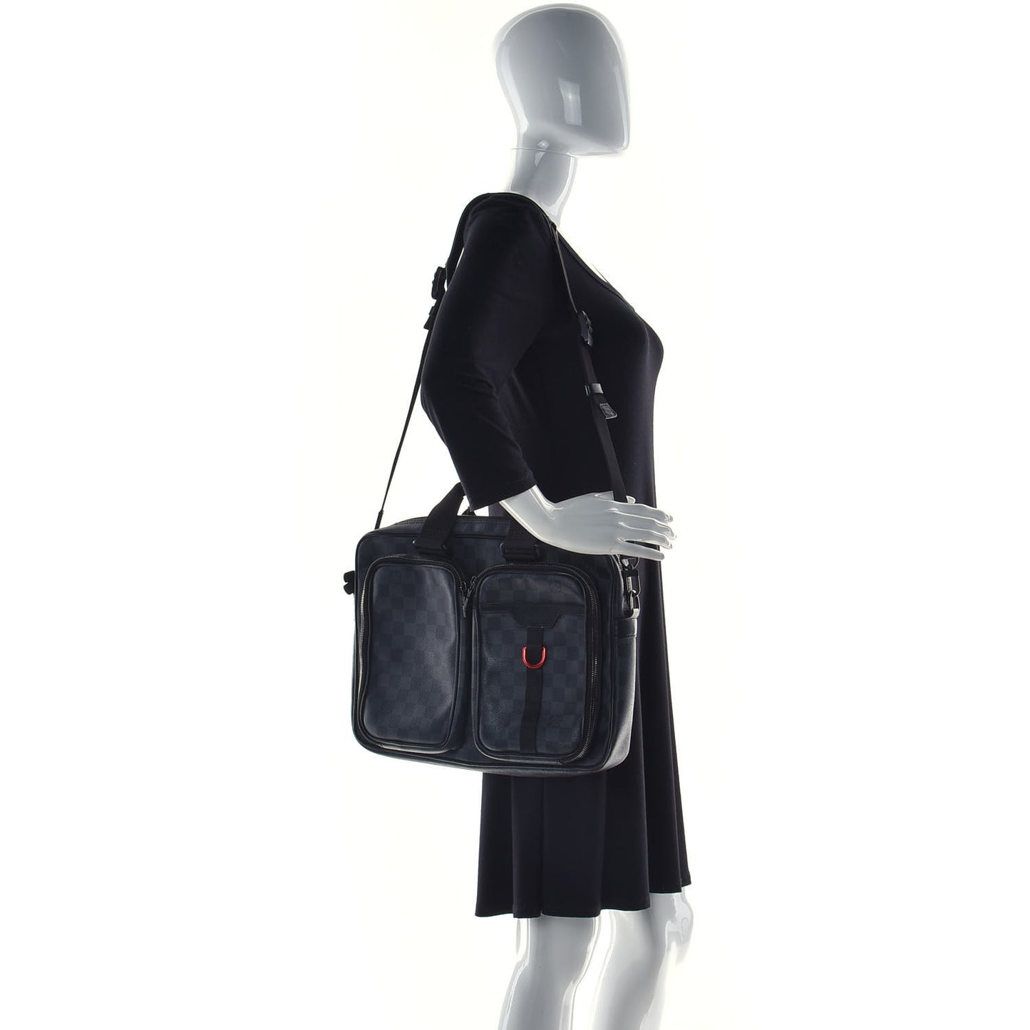 Damier Graphite Utility Business Bag