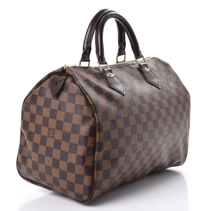 Louis Vuitton Damier Ebene Speedy 30 3 of 7