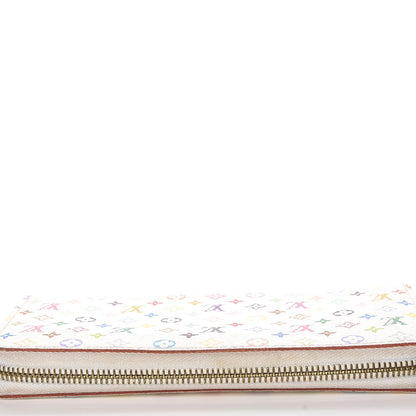 Louis Vuitton Monogram Multicolor Zippy Wallet White 11 of 13