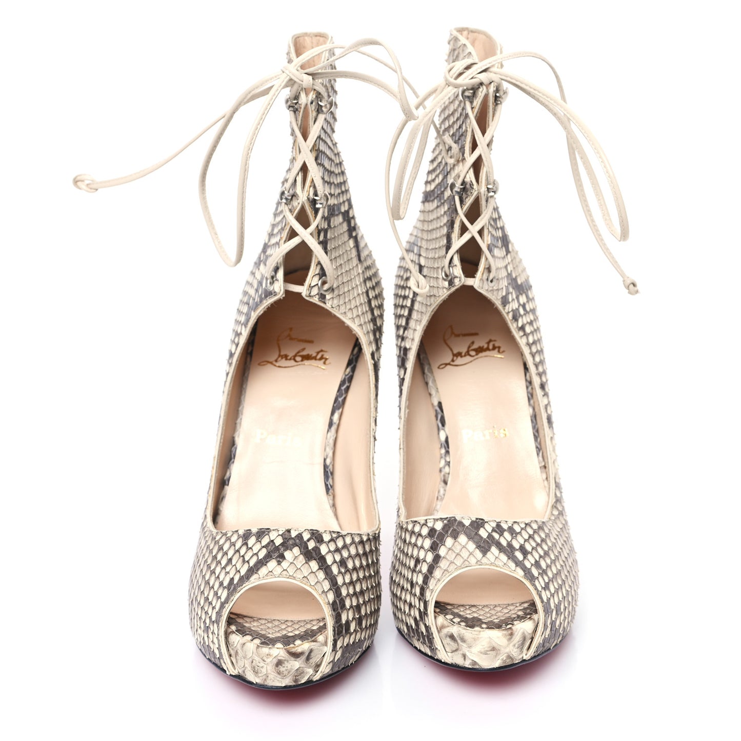 Snakeskin Juste 120 Pumps 38.5 Roccia