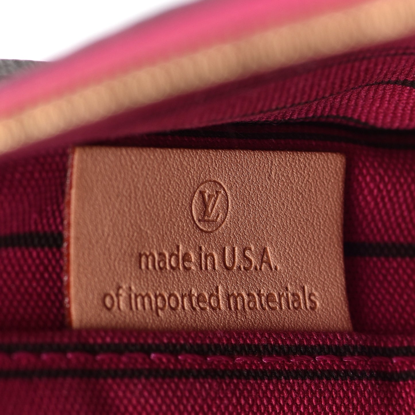 Monogram Neverfull MM GM Pochette Pivoine