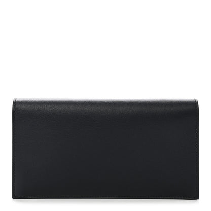 Hermes Swift Citizen Twill Long Combined Wallet Bleu Indigo 1 of 9