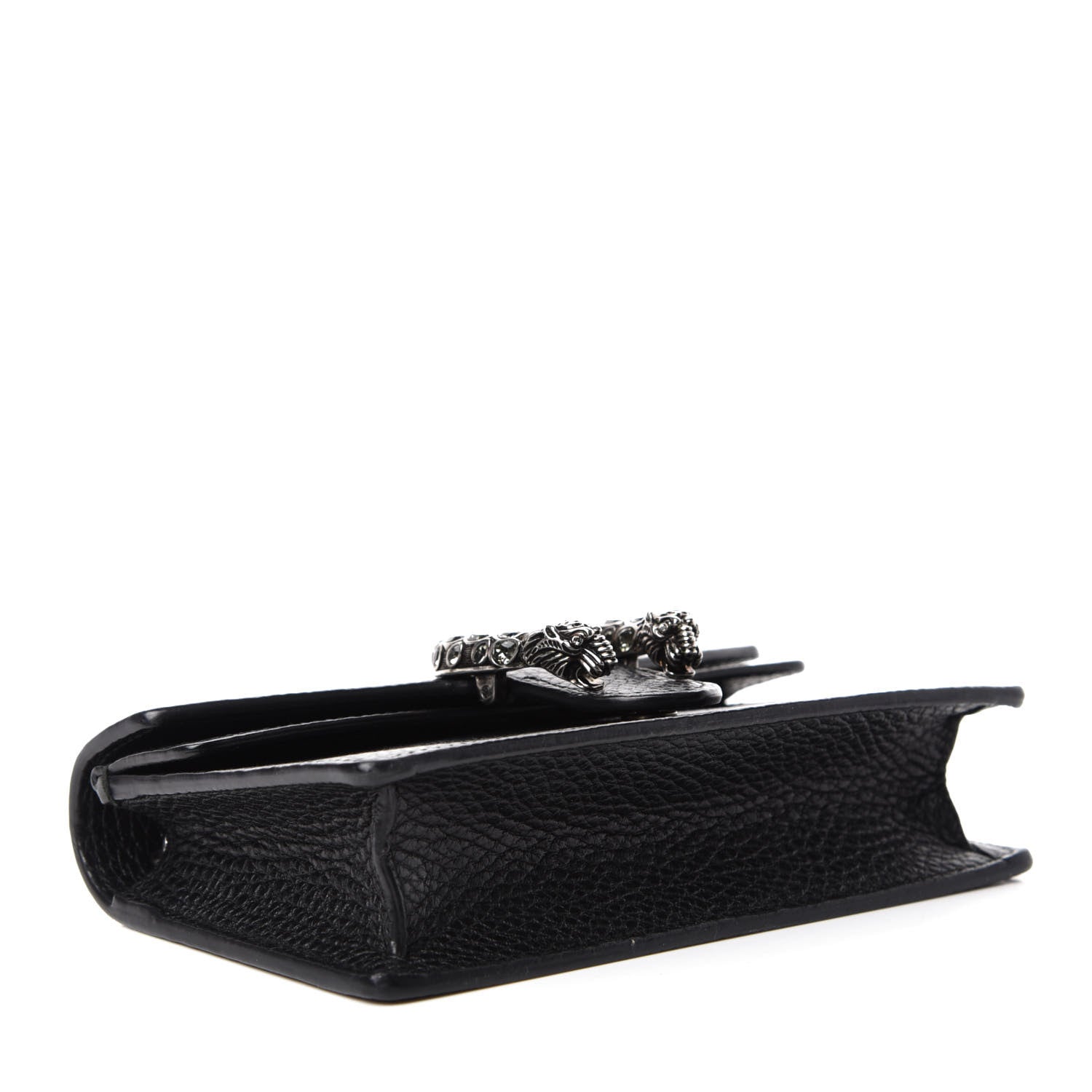 Gucci Calfskin Super Mini Dionysus Shoulder Bag Black 4 of 9