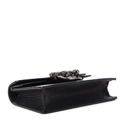 Gucci Calfskin Super Mini Dionysus Shoulder Bag Black 4 of 9