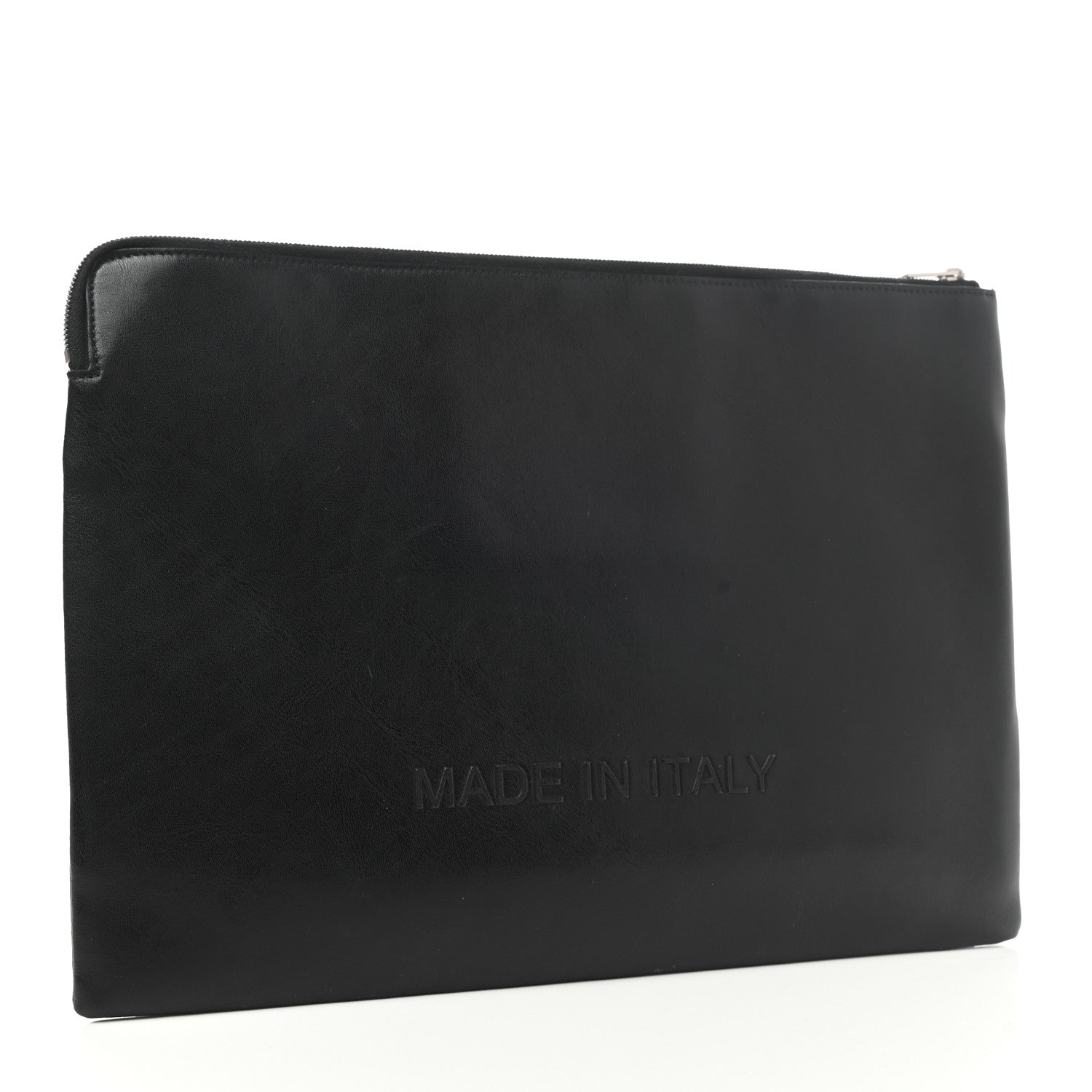Celine Calfskin Large Made In Clutch Pouch Black 4 of 10