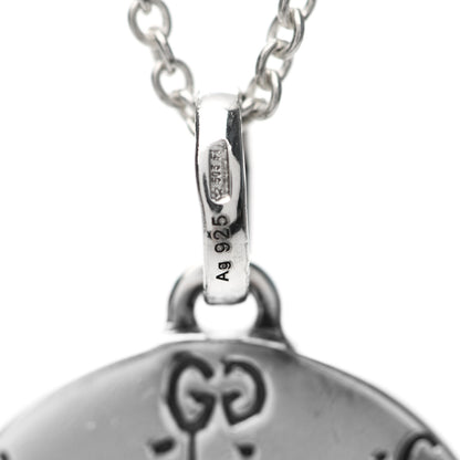 Gucci Sterling Silver Enamel Ghost Real Pendant Necklace 5 of 5