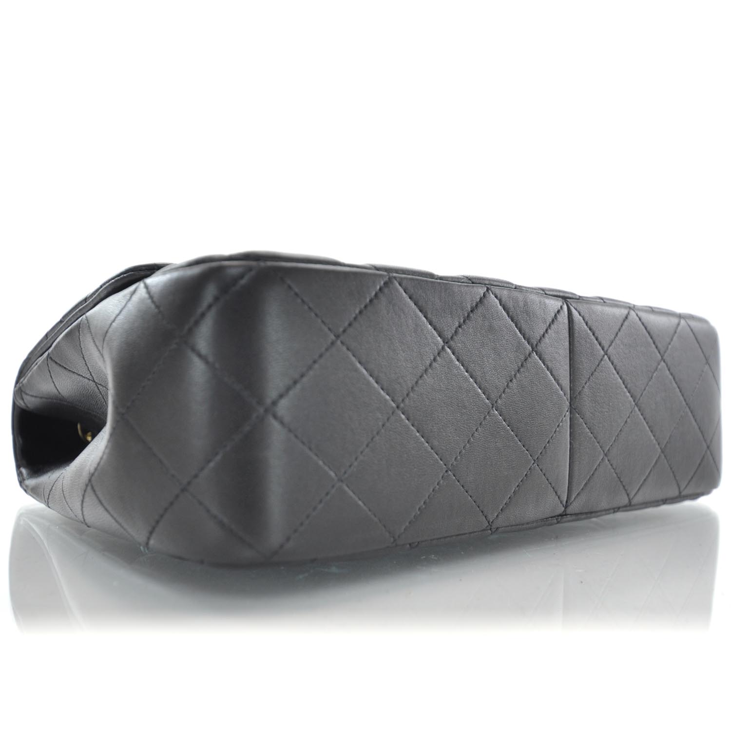 Chanel Lambskin Jumbo Single Flap Black 6 of 12