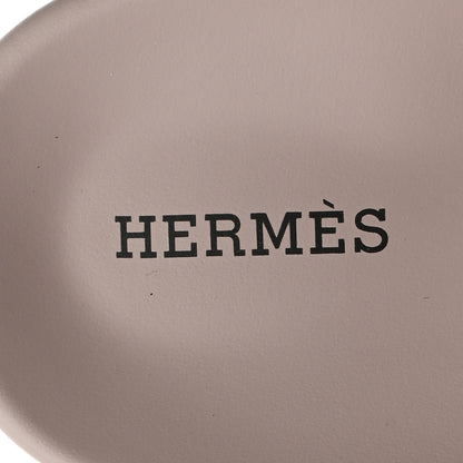 Hermes Suede Goatskin Womens Chypre Sandals 36 Rose Porcelaine 8 of 10