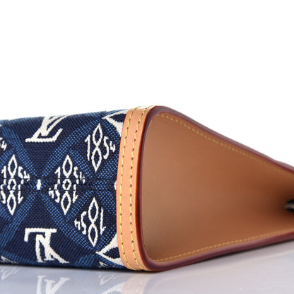 Louis Vuitton Jacquard Since 1854 Toiletry Pouch 26 Blue 8 of 9