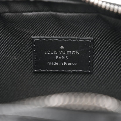 Louis Vuitton Monogram Eclipse Nano Porte Documents Voyage Black 6 of 8