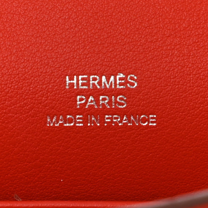 Hermes Swift Kelly Pochette Clutch Rouge Tomate 6 of 8