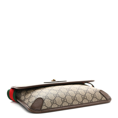 Gucci GG Supreme Monogram Neo Vintage Web Belt Bag Brown 4 of 14