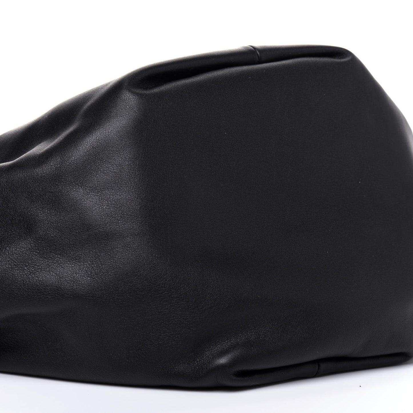 Calfskin Mini Double Knot Bag Black