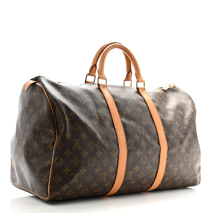 Louis Vuitton Monogram Keepall 50 2 of 14