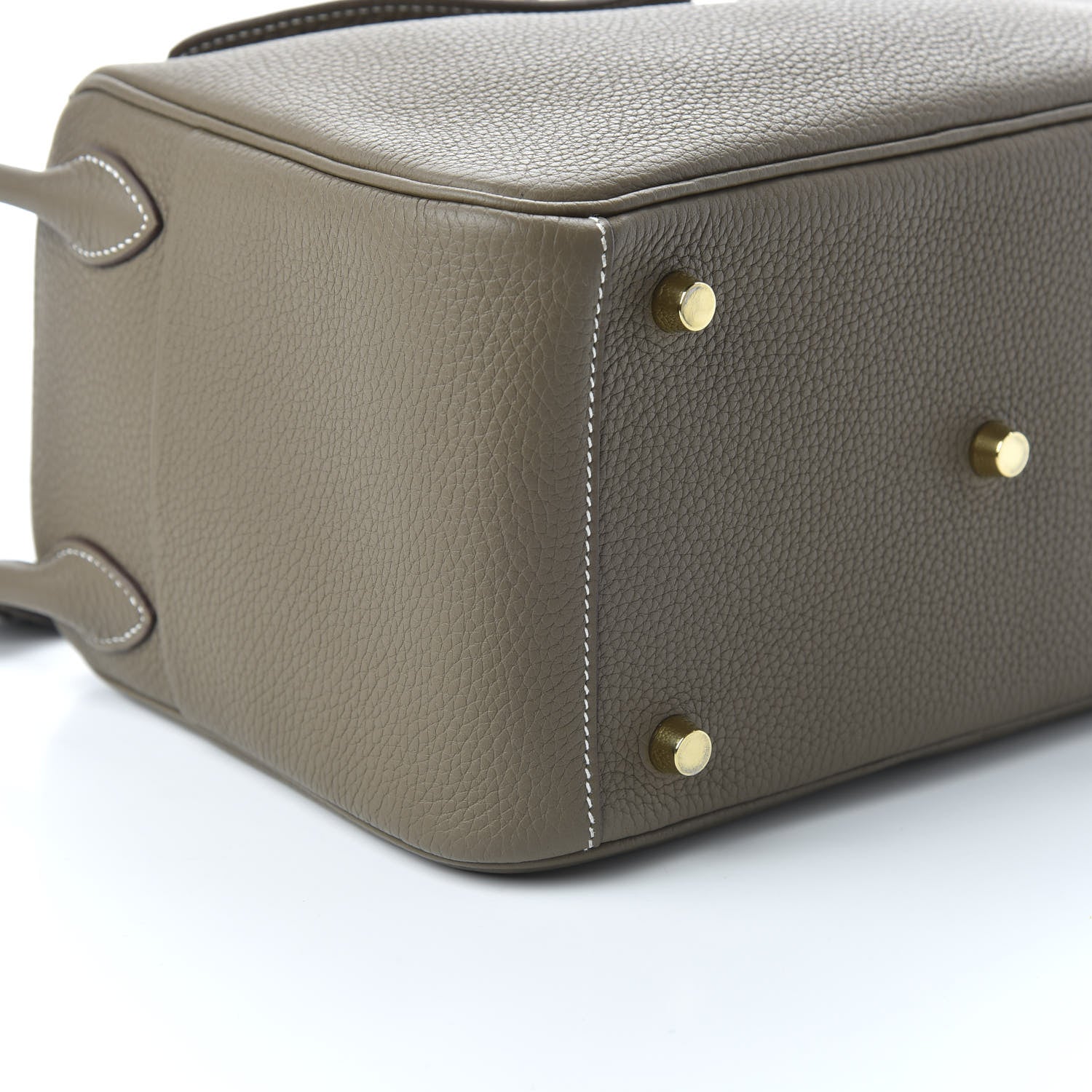 Hermes Taurillon Clemence Lindy 26 Etoupe 6 of 10