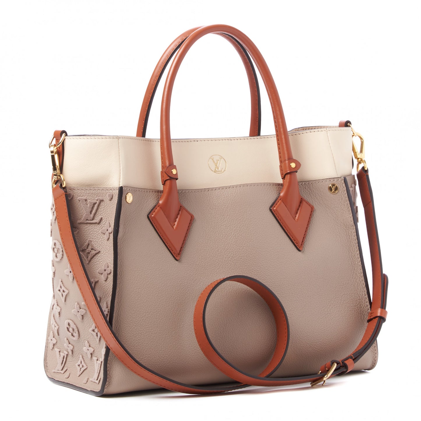 Calfskin Monogram Tufting On My Side Galet