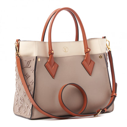 Louis Vuitton Calfskin Monogram Tufting On My Side Galet 3 of 9