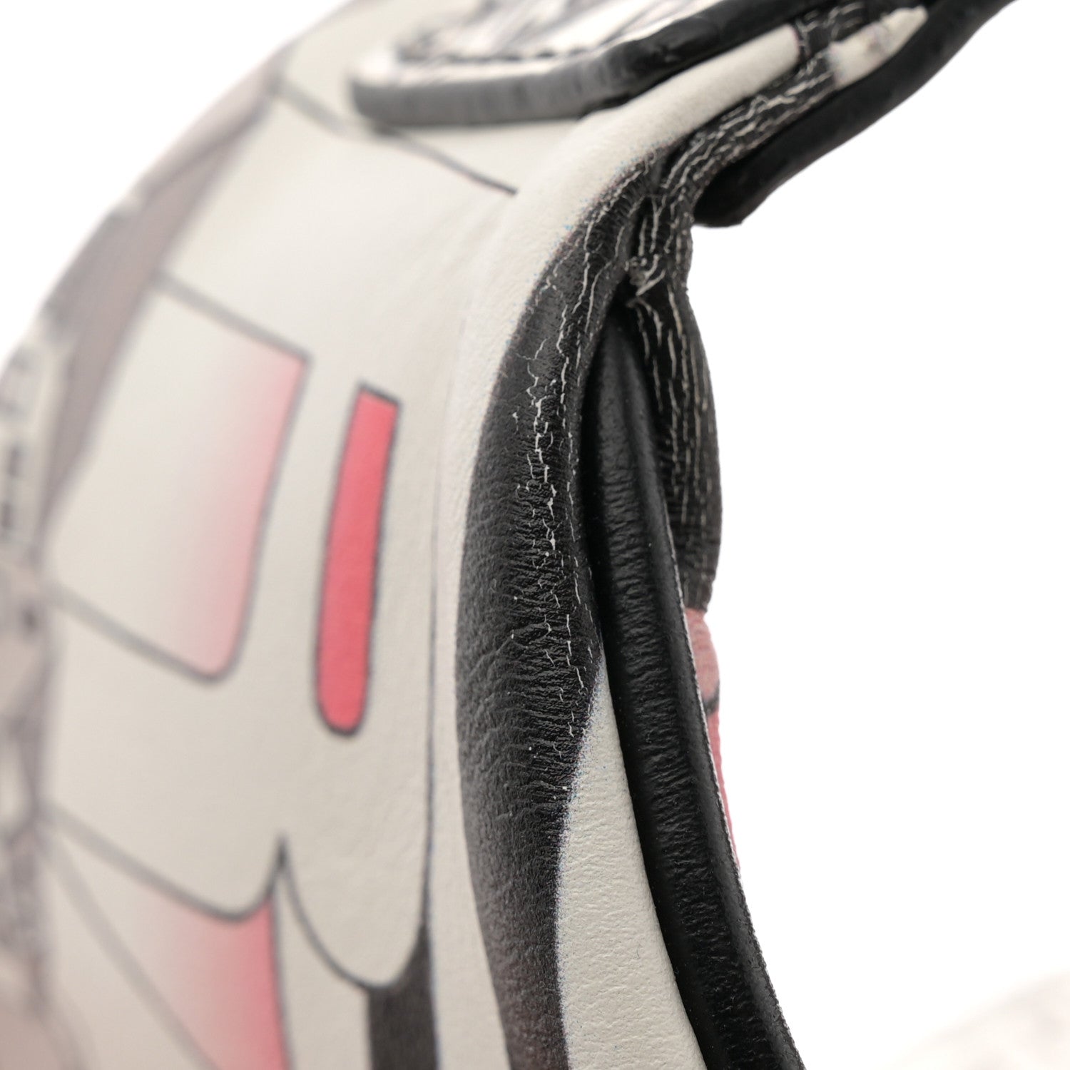 Prada X JAMES JEAN Vitello DNA Flat Belt Bag Black 13 of 13