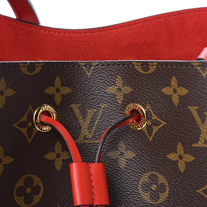 Louis Vuitton Monogram Neonoe MM Coquelicot 9 of 9