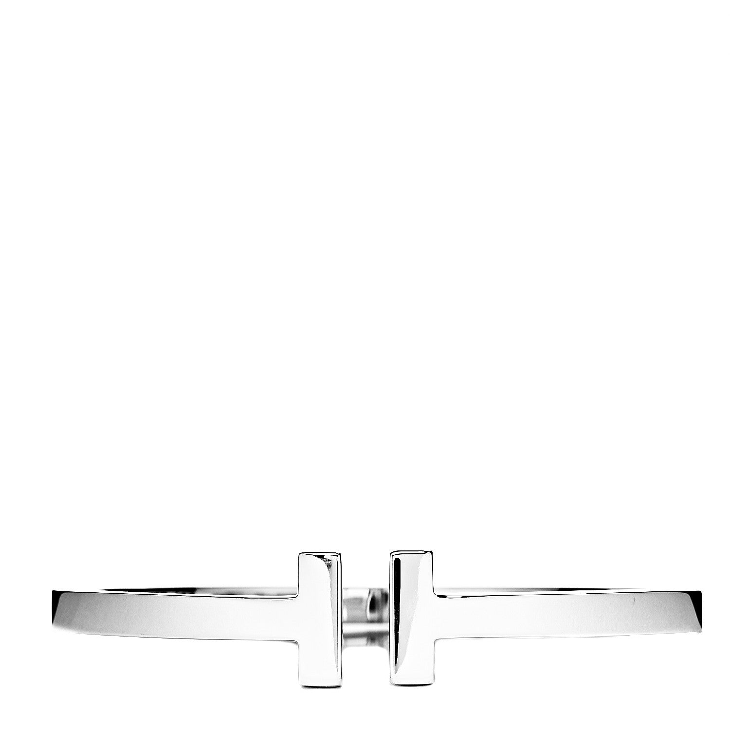 Tiffany Sterling Silver T Square Bracelet 1 of 4