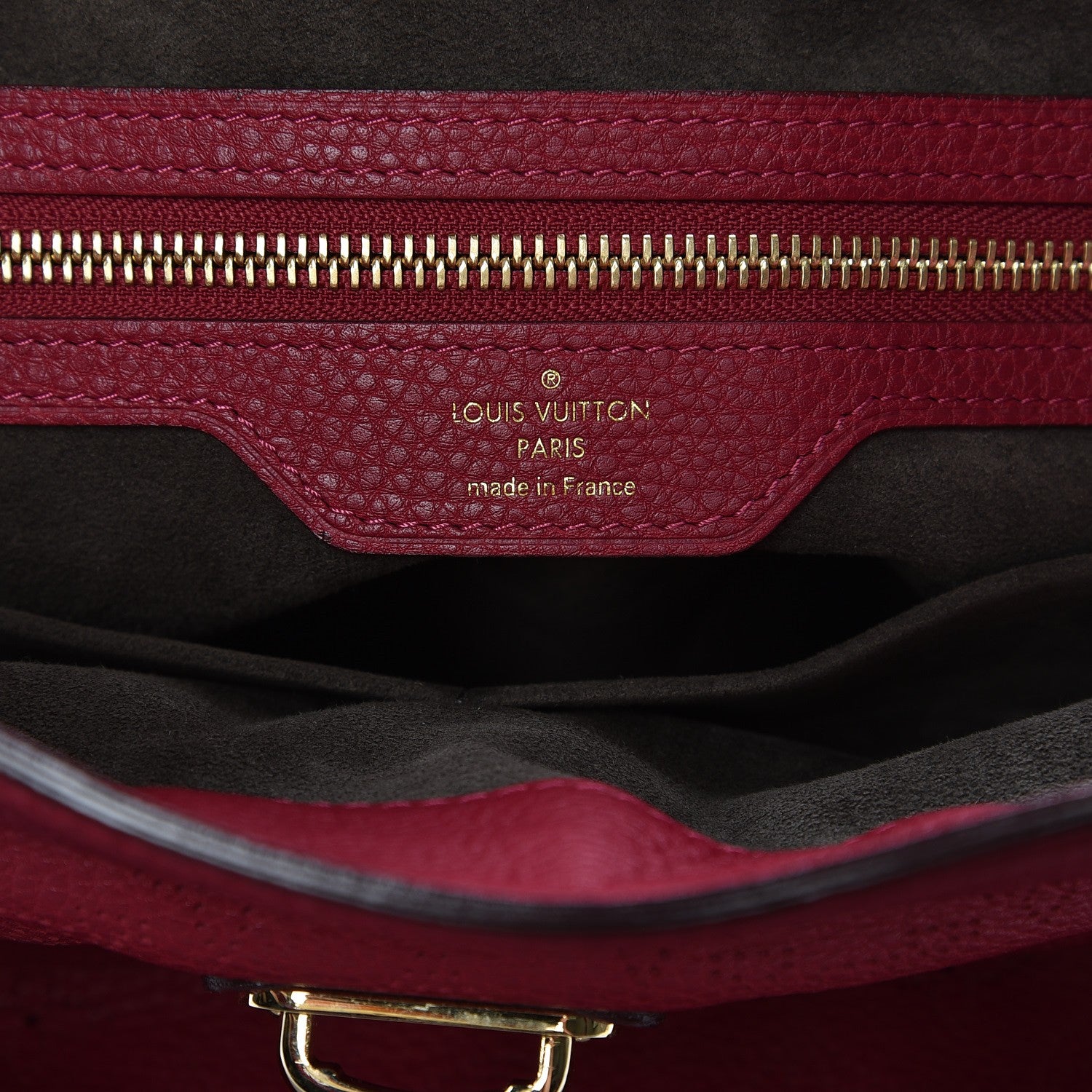 Louis Vuitton Mahina Cirrus PM Grenat 6 of 8