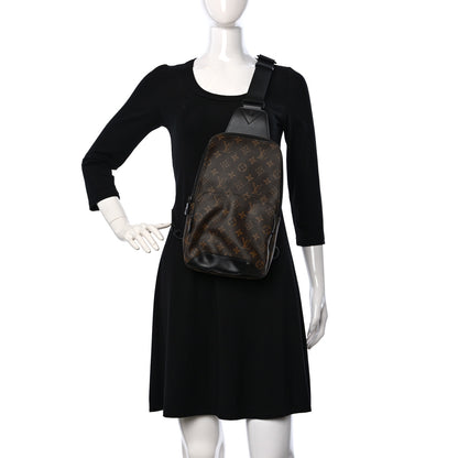 Louis Vuitton Monogram Macassar Avenue Sling Bag 2 of 8